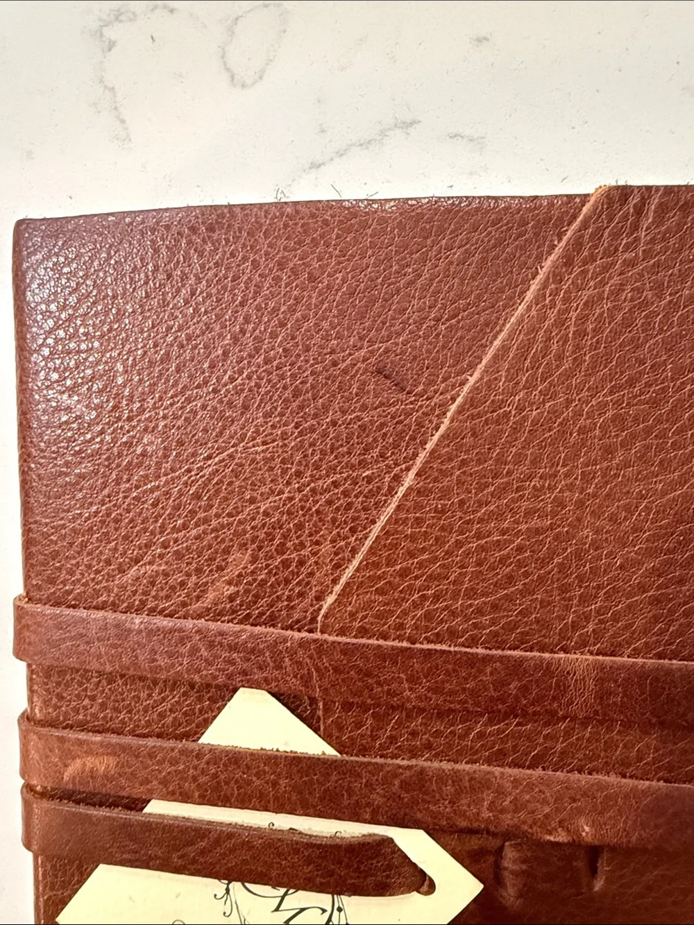 Manufactus leather bound journal